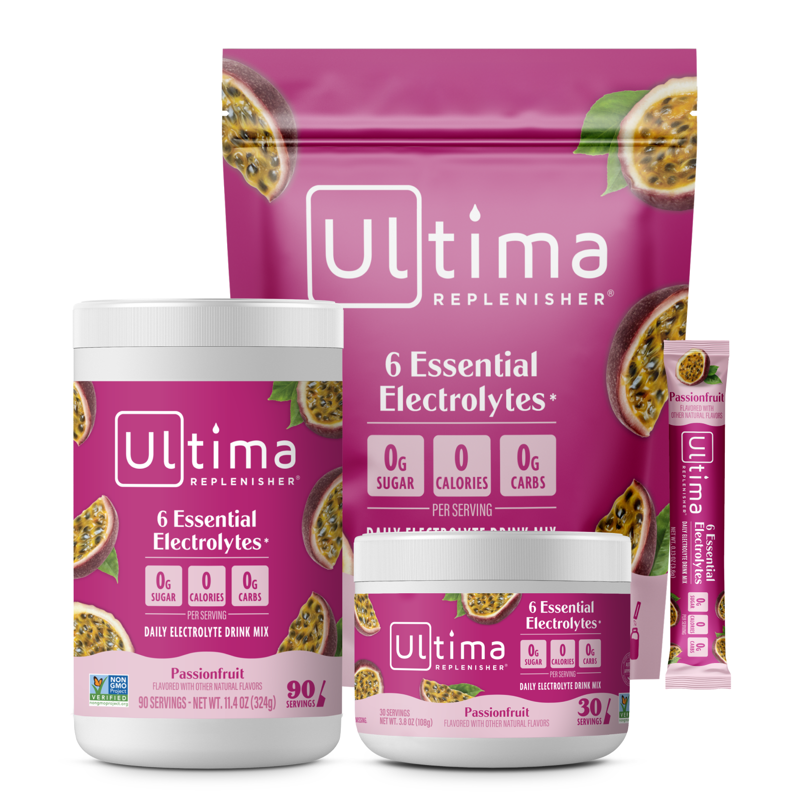 Passionfruit electrolyte drink mix - Ultima Replenisher