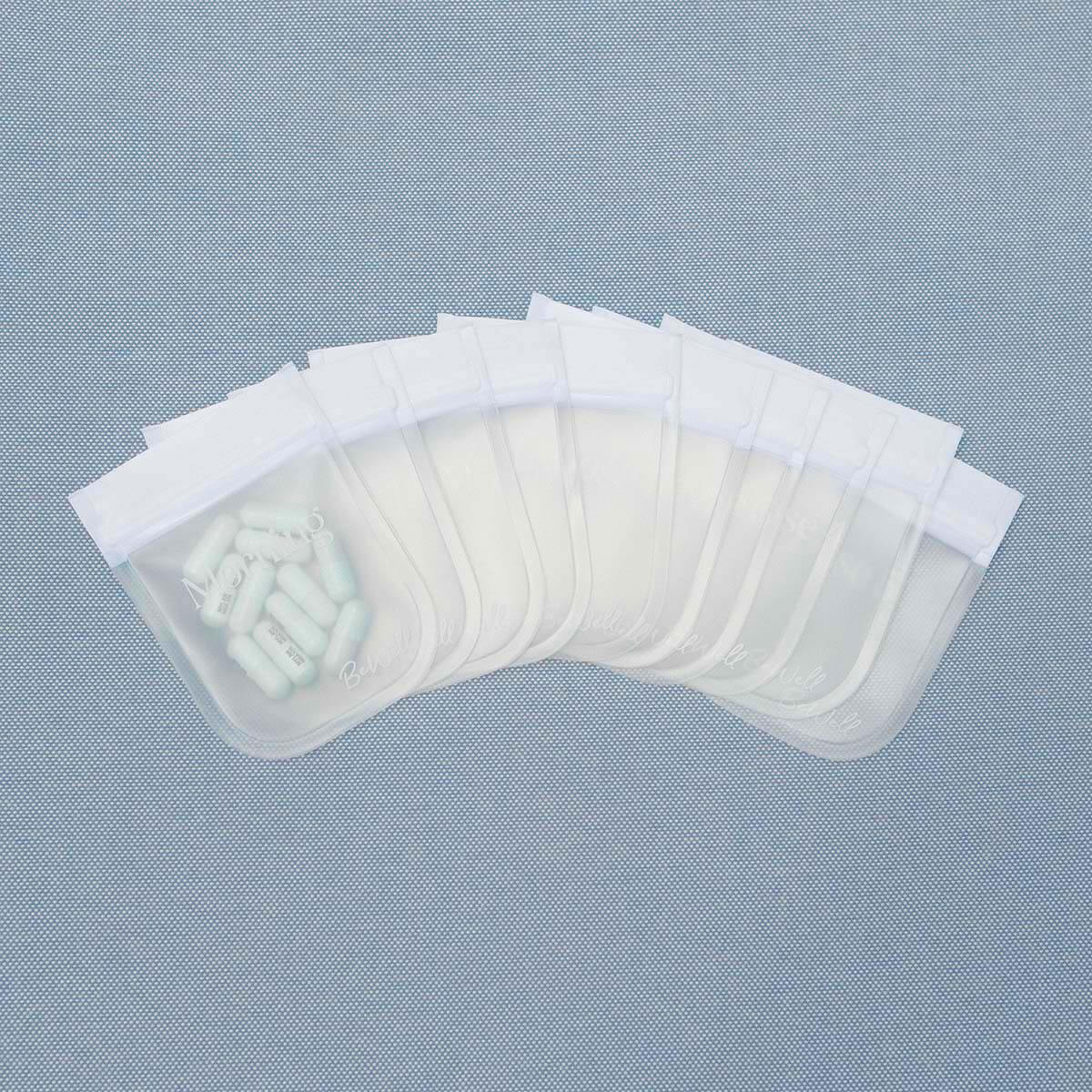 Mini Pill Pouches - Set of 10