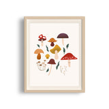 Mushroom Illustration Art Print