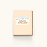Vintage Pyrex Tupperware You're Timeless Greeting Card