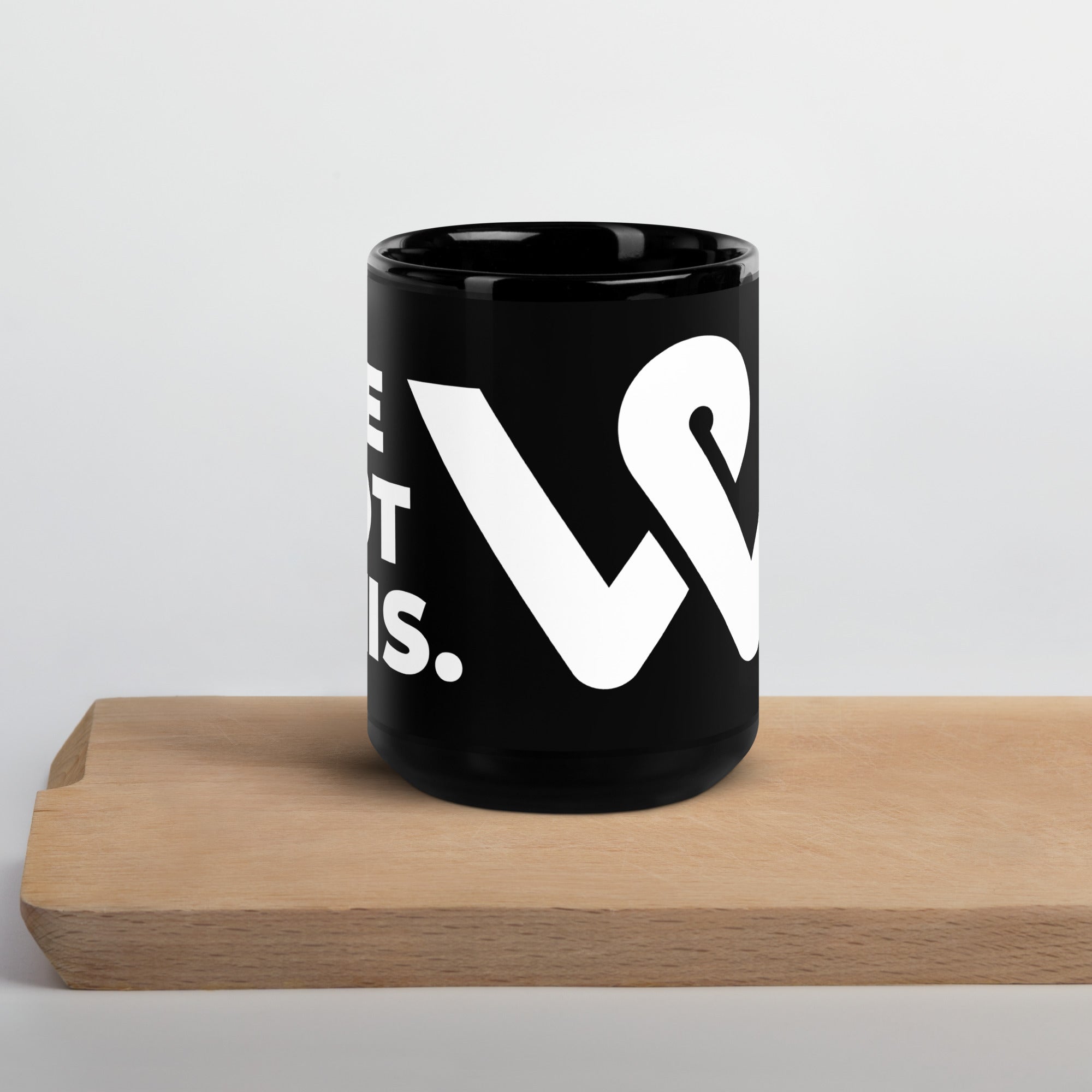 Black Glossy Mug