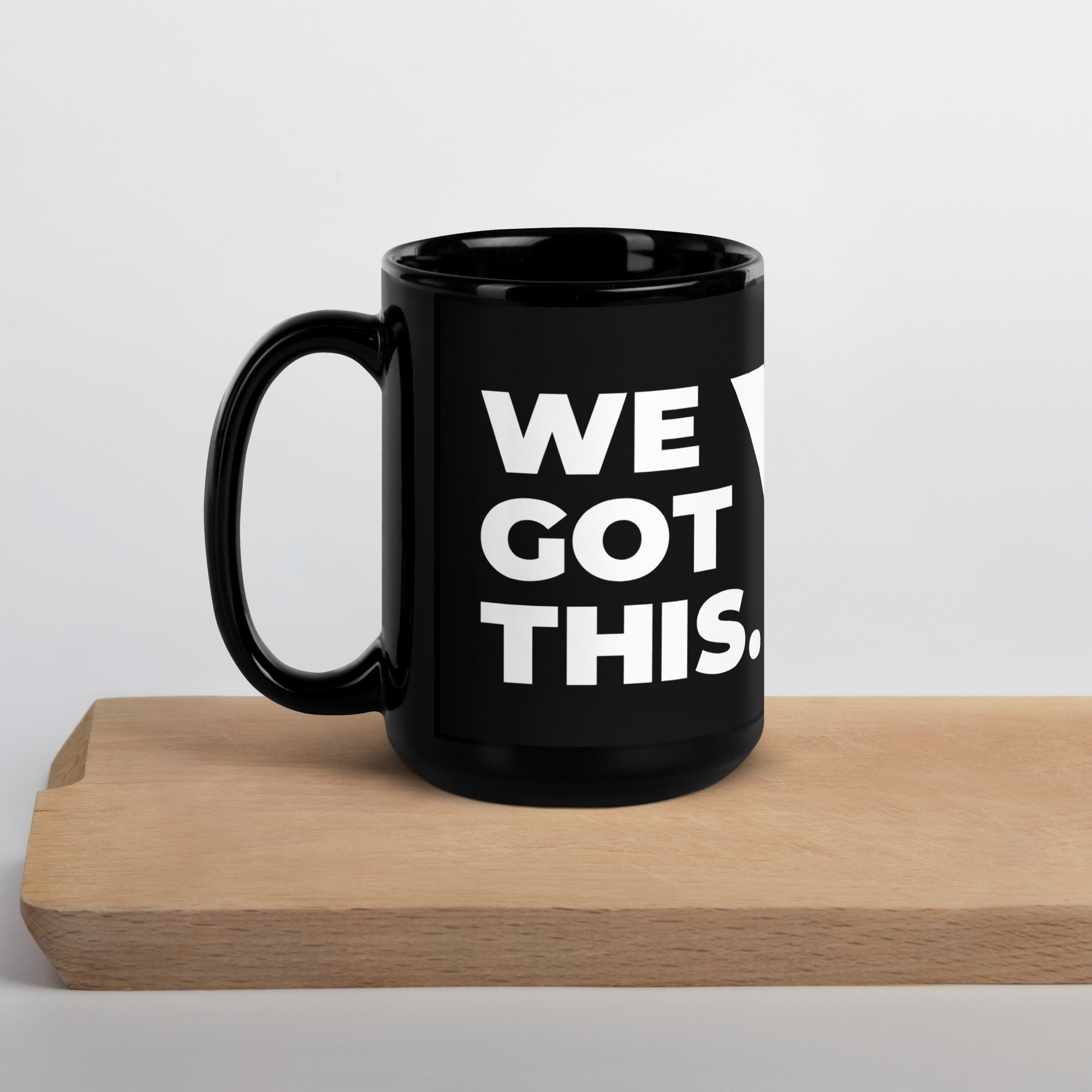 Black Glossy Mug