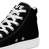 Men’s High Top Canvas shoes - Black
